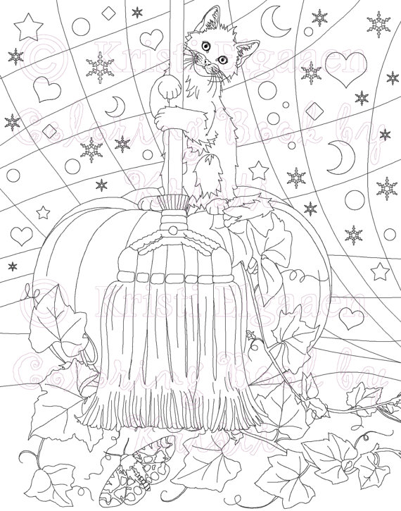 570x725 Adult Coloring Page Fantasy Art Coloring Pages Tinker