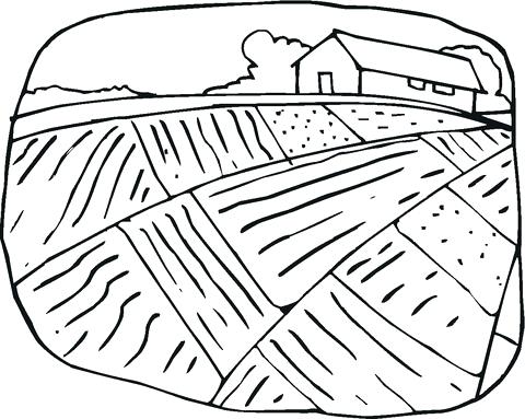 480x383 Farm House Coloring Pages Farm House Coloring Pages Drawn Barn