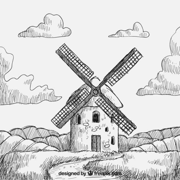 626x626 Windmill Vectors, Photos And Psd Files Free Download
