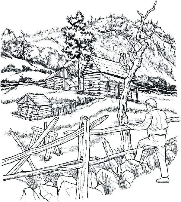 600x672 Coloring Pages Farm Synthesis.site