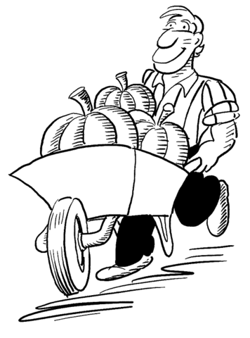 356x480 Farmer Coloring Page Free Printable Coloring Pages