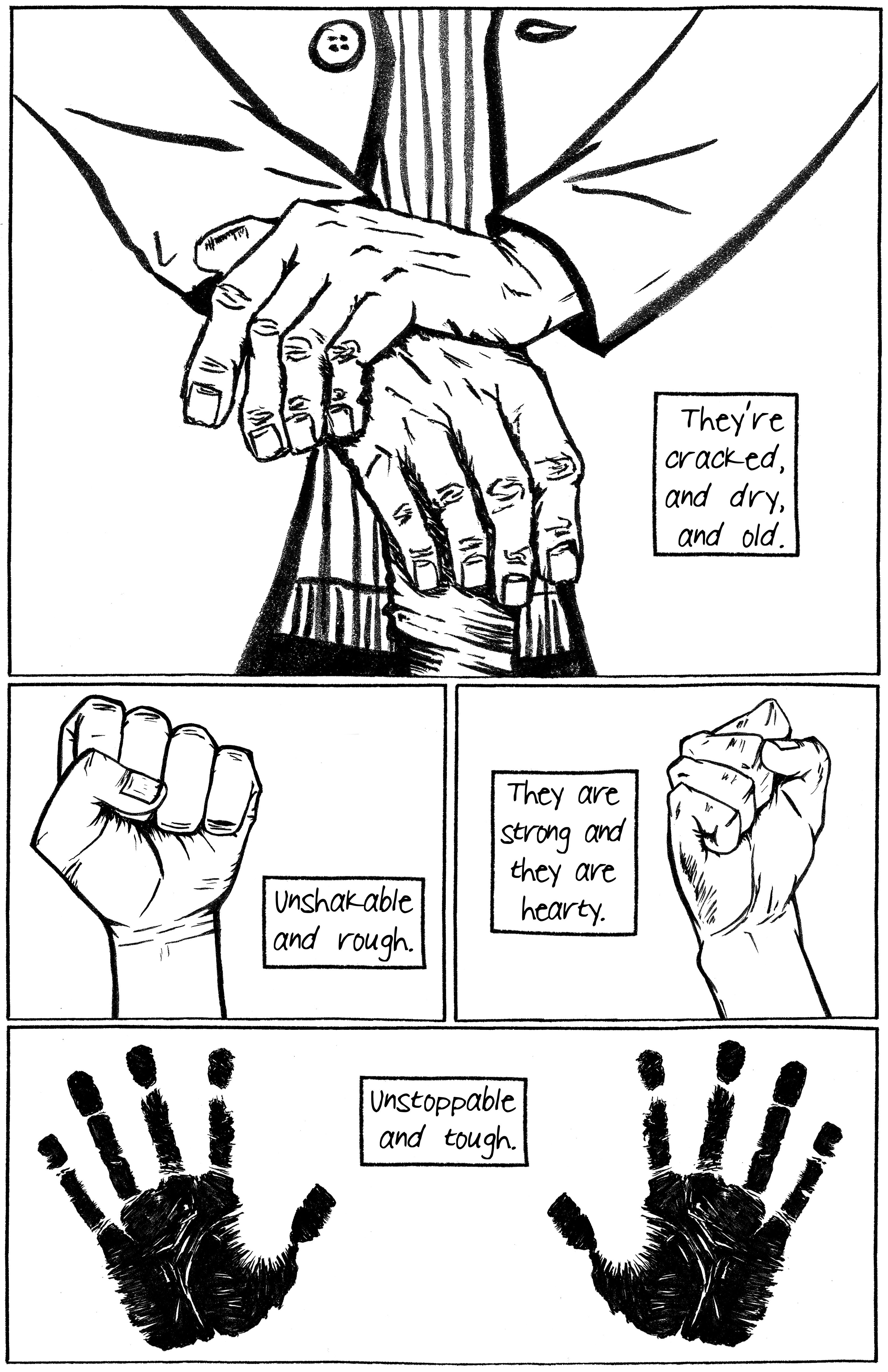 3300x5100 A Farmer's Hands Exodus Illustration