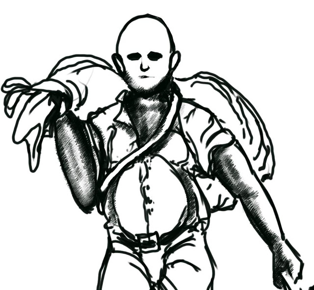 640x592 Pencil Drawing With Gimp Sketching A Character Concept