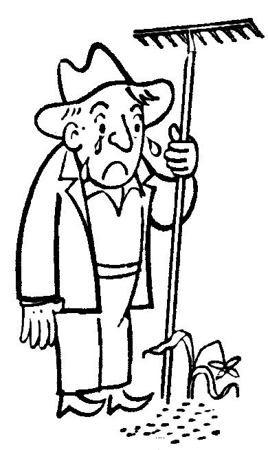 390x654 Sad Farmer Cartoon Clipart Panda