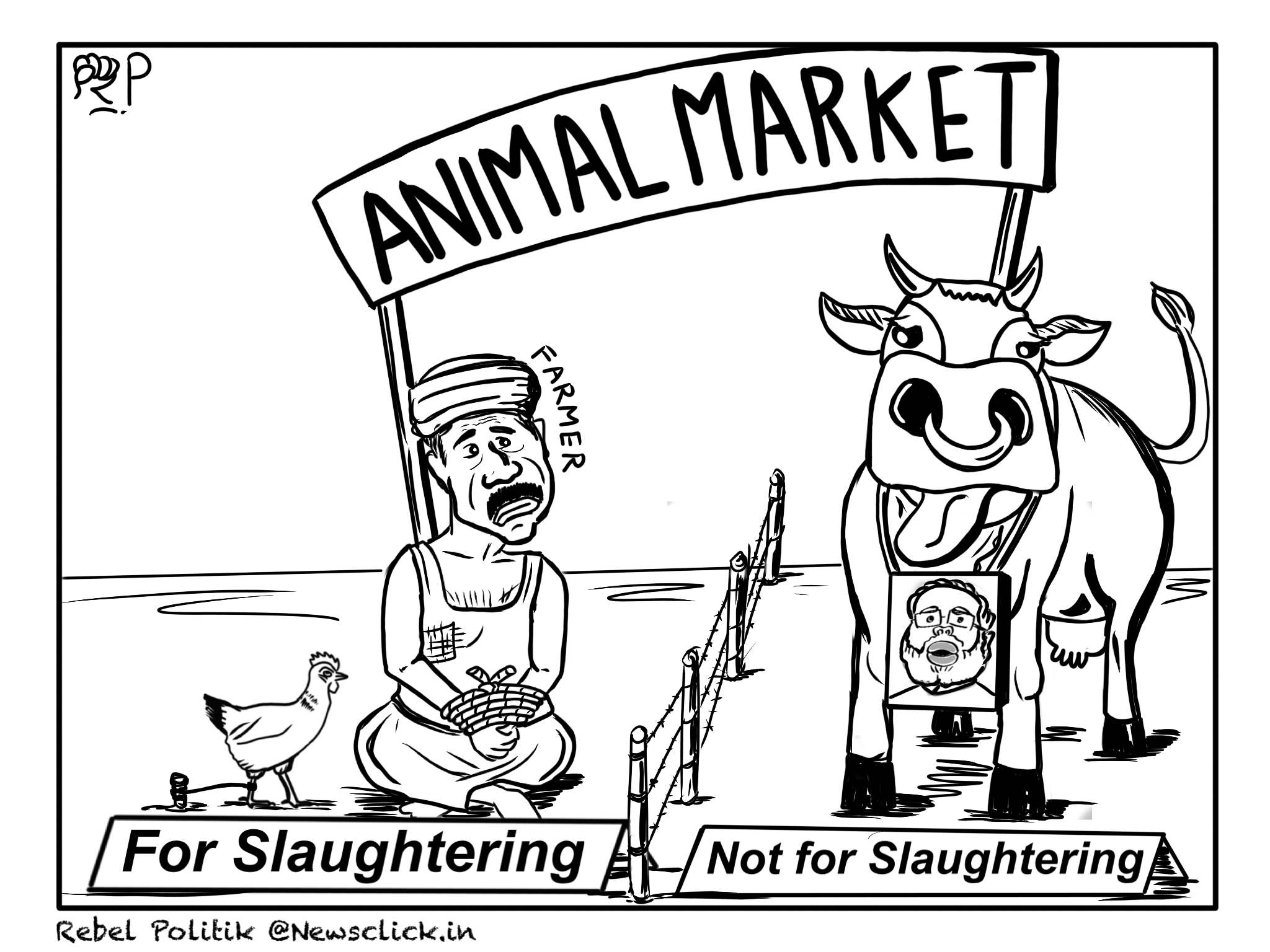 2048x1536 Cattle Slaughter Ban Will Deepen The Farmers' Distress Newsclick