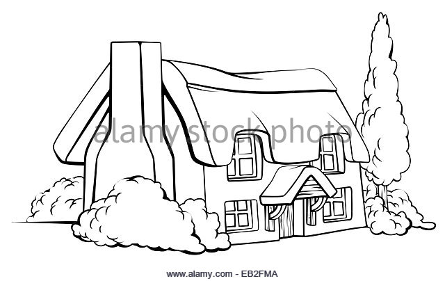 640x404 Old English Farmhouse Black And White Stock Photos Amp Images