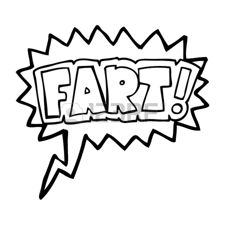 450x450 Freehand Drawn Speech Bubble Cartoon Fart Symbol Royalty Free
