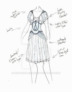 236x302 Angel Battle Dress Design By Eranthe Dress Drawings