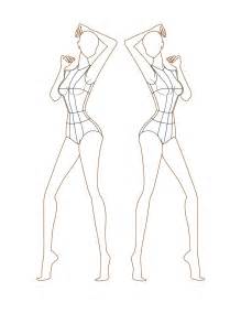 219x284 Fashion Design Figure Sketch Steps