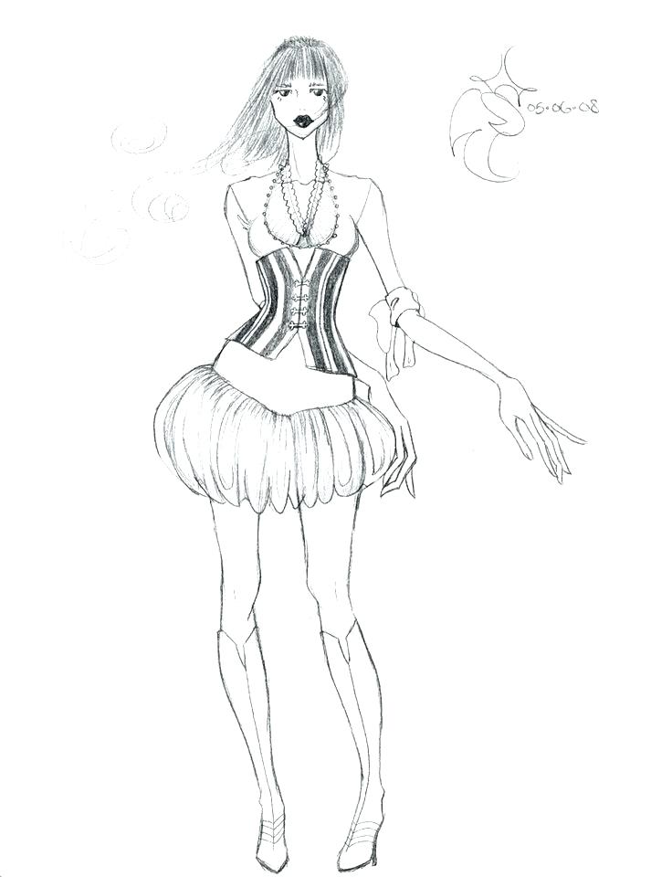 736x960 Fashion Designer Coloring Pages Fashion Coloring Pages Backgrounds
