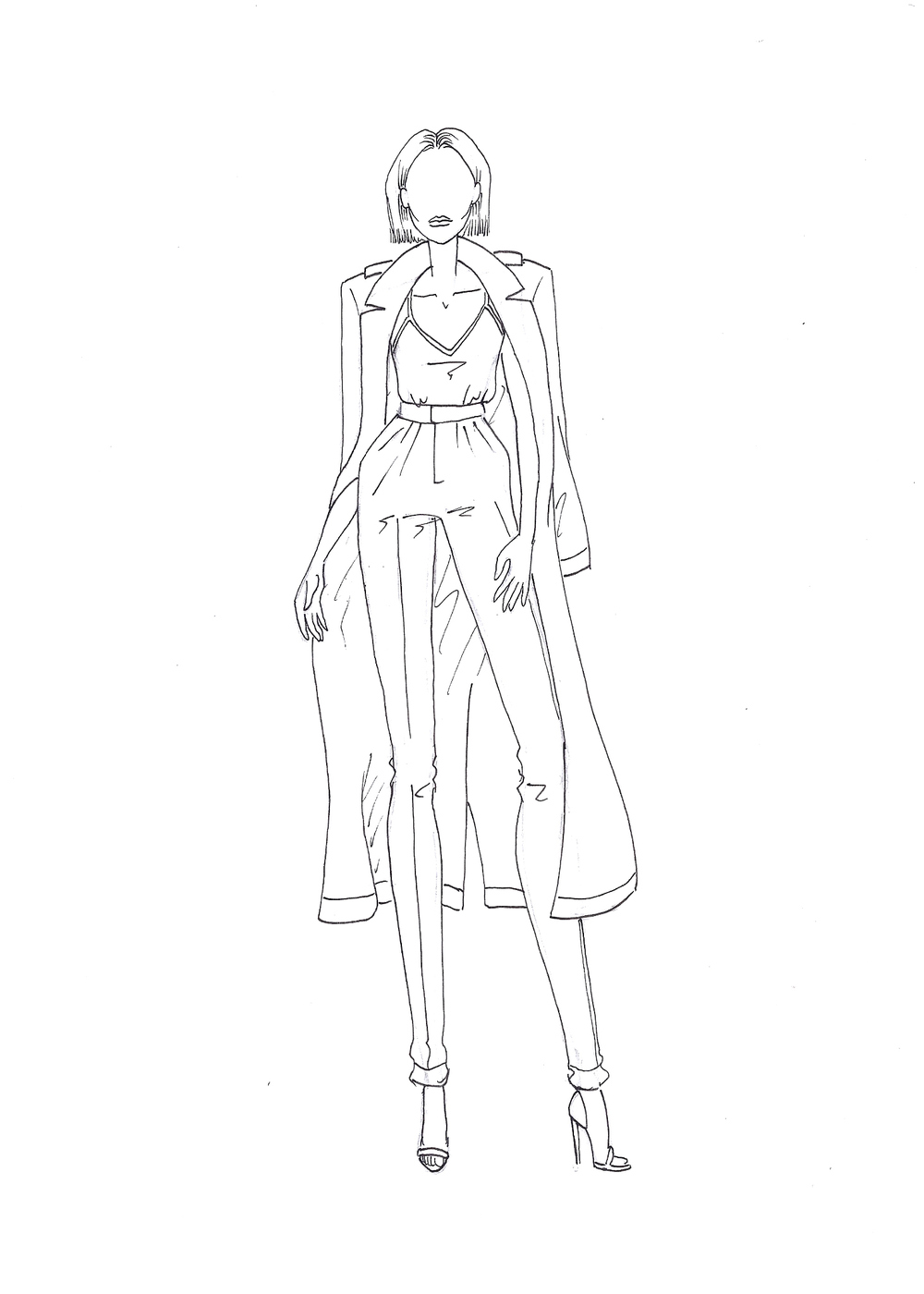 1000x1400 Fashion Drawings Art And Novacane