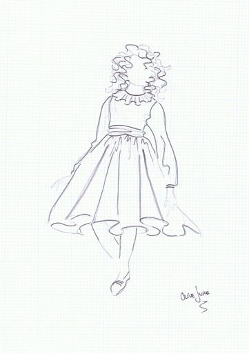 361x526 Barack Obama's Daughters Designer Sketches For Inauguration