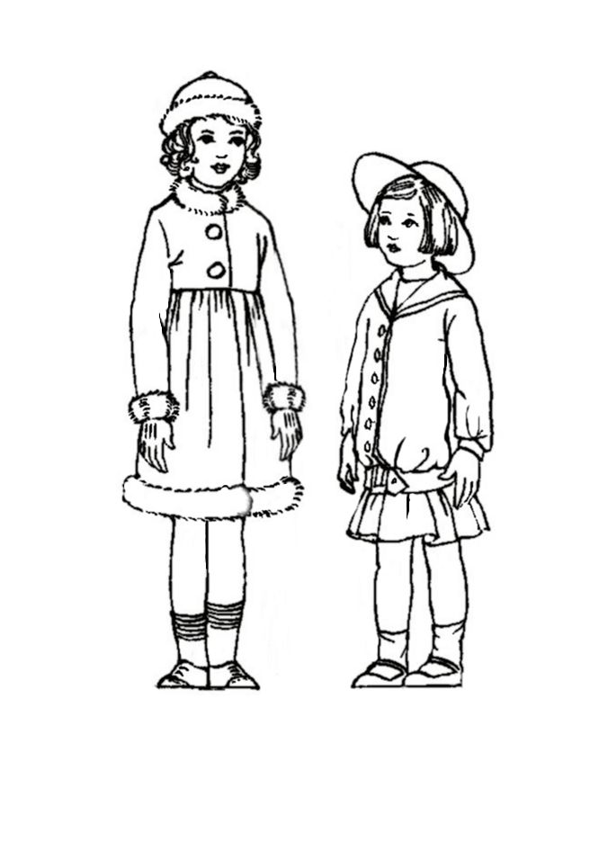 676x936 Children In Costume History 1910 1920 Edwardian Fashions For Girls