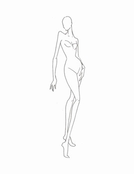 268x348 Free Croquis Female