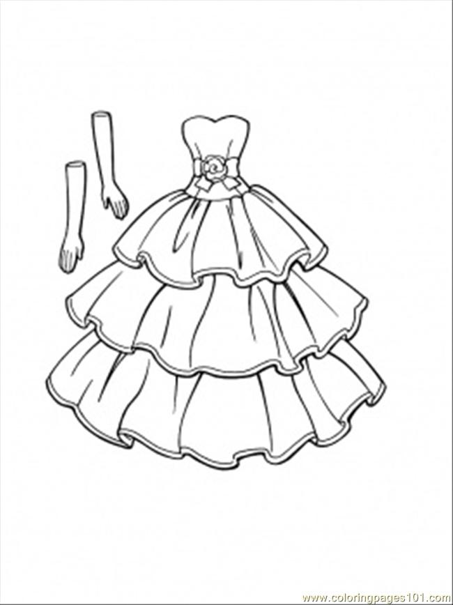 650x868 Fashion Dress Coloring Pages Preschool To Cure Print Printable