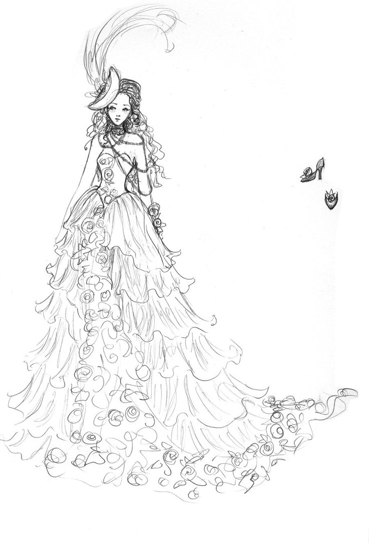 737x1083 Fashion Show Dress By Ibukij