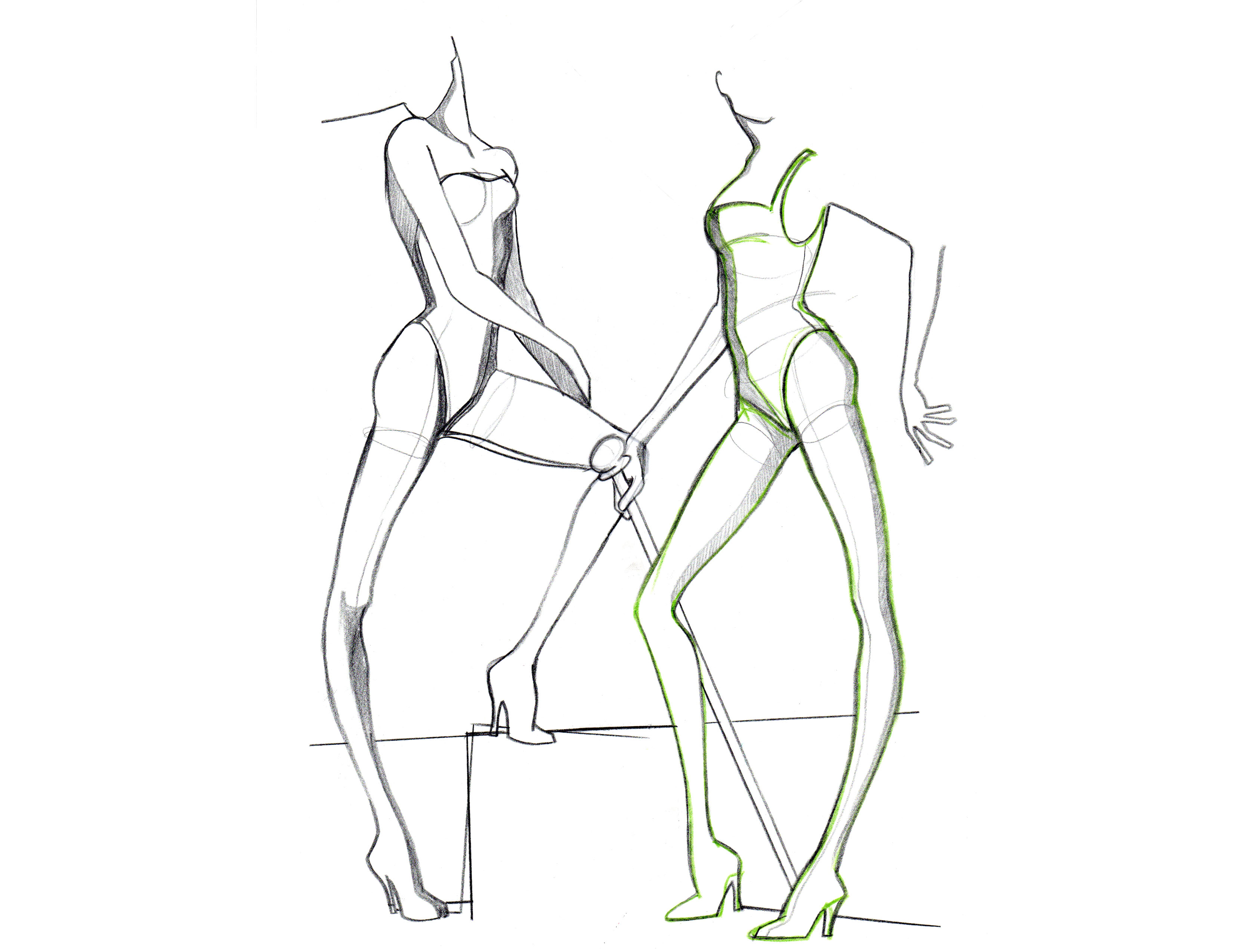 3300x2550 Fashion Sketchespaul Keng Fashion Women Drawings Sketches