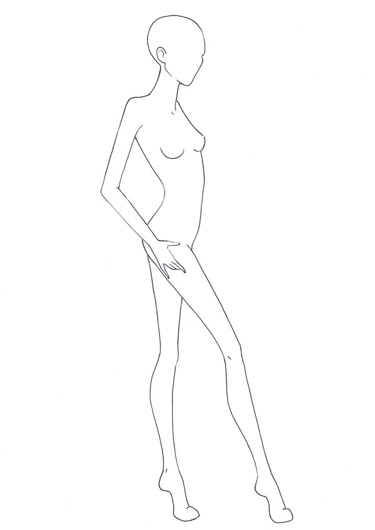736x1040 The 13 Best Images About Fashion Figure Outlines