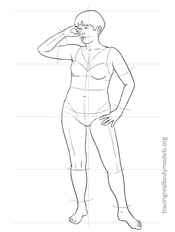 598x792 Tracing Real Body Models An Alternative To The Stereotypical