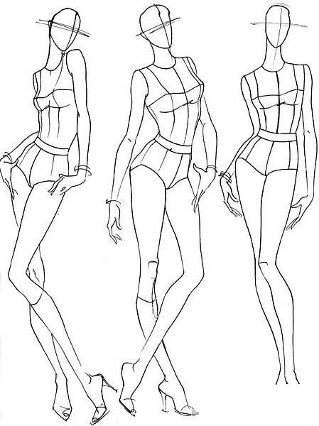 449x600 Figurines How To Draw Fashion Illustrations