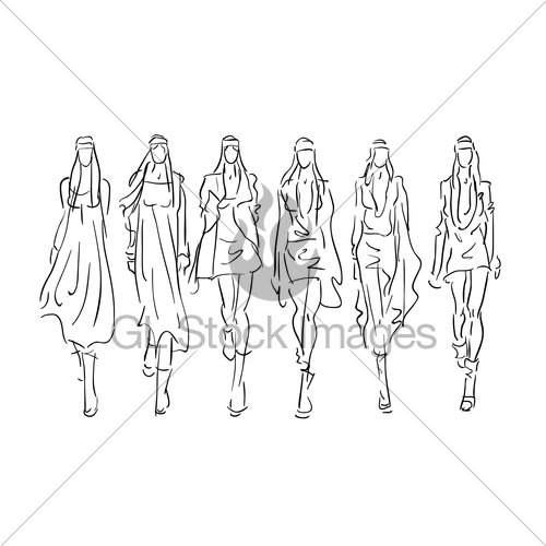 500x500 Sketched Models