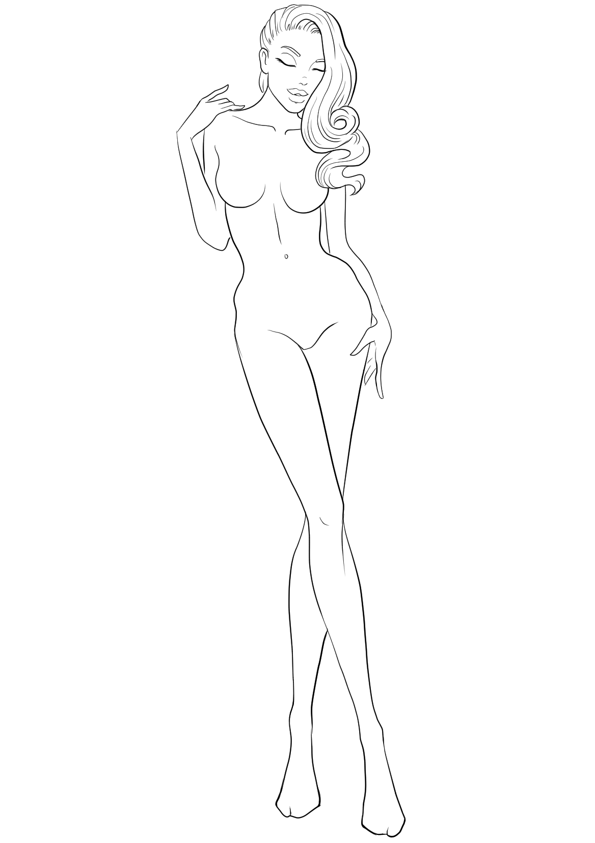 1168x1653 Fashion Template 32 I Draw Fashion