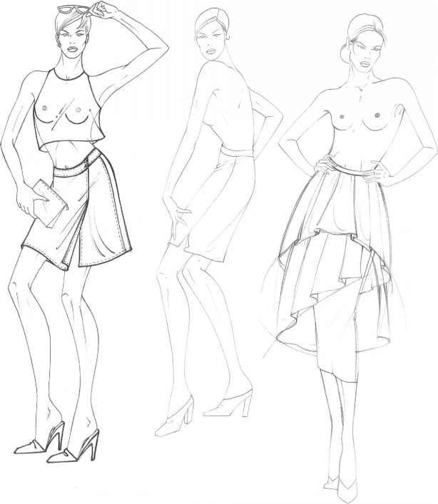 614x707 Technical Drawing Type Trouse Figure