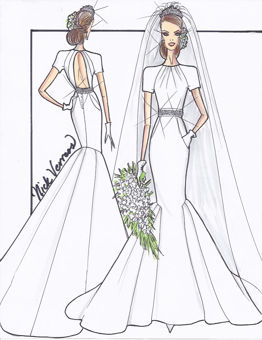 847x1100 Nikolaki Today Show Nick Verreos Wedding Gown Design For Kate