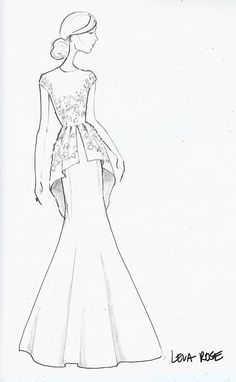 236x382 Runway Sketch Sneak Peek Lela Rose Fashion Illustrations