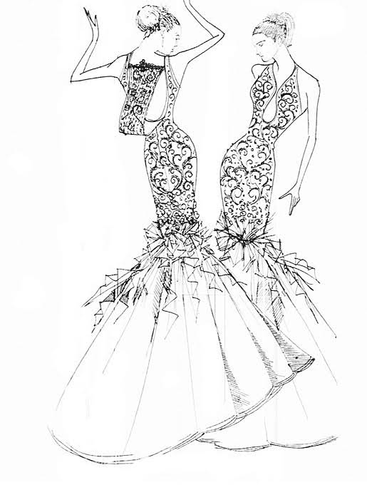 515x680 Sneak Peek Designer Runway Sketches For Fall 2012 Sketches