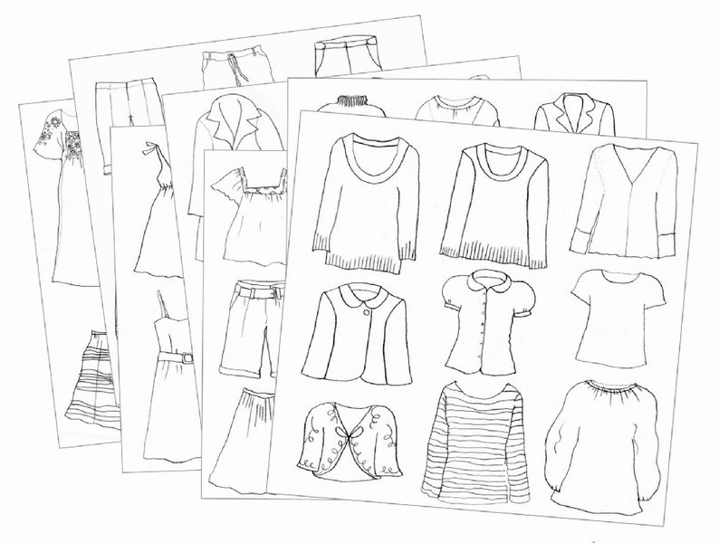 794x600 Djeco Drawing A Fashion Show Set Little Obsessions Educational