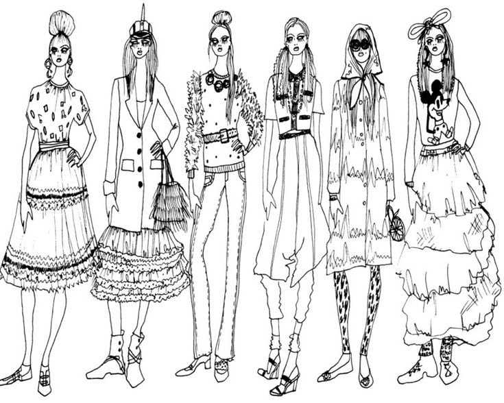 735x588 248 Best Fashion Designing Images On Fashion Drawings
