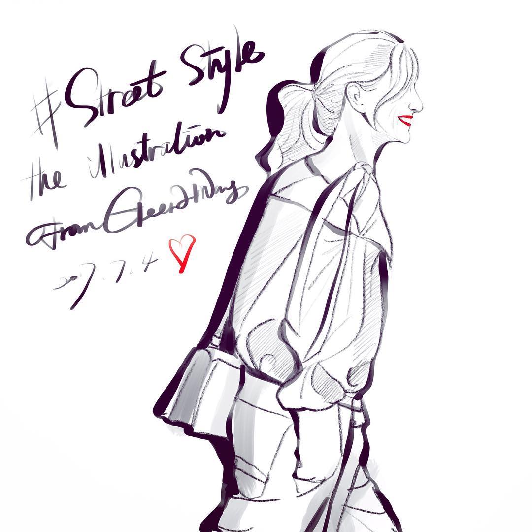 1080x1080 Illustrator Art Sketch Fashion On Instagram