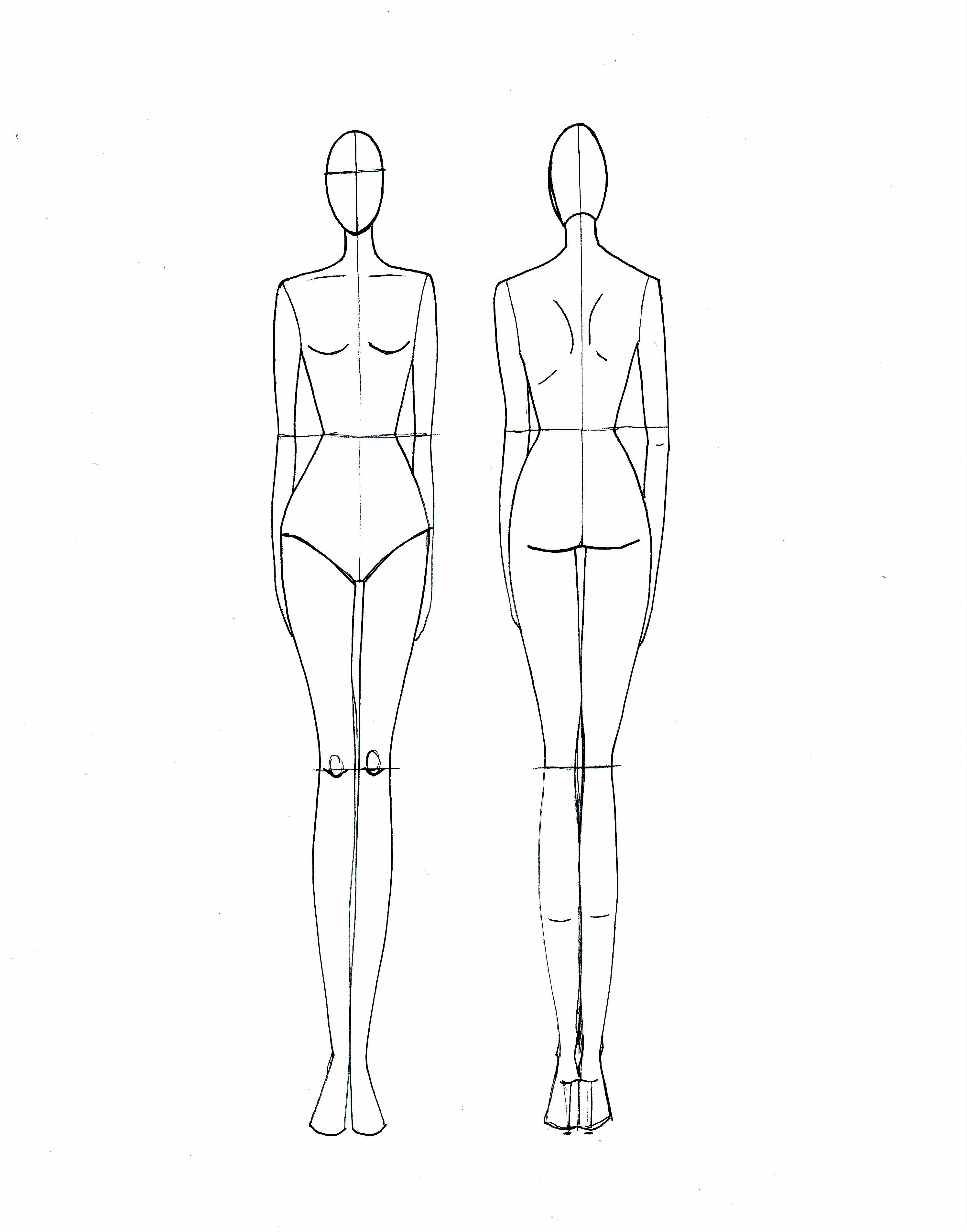 2990x3811 Fashion Drawing Template Luxury Of Labour Blog