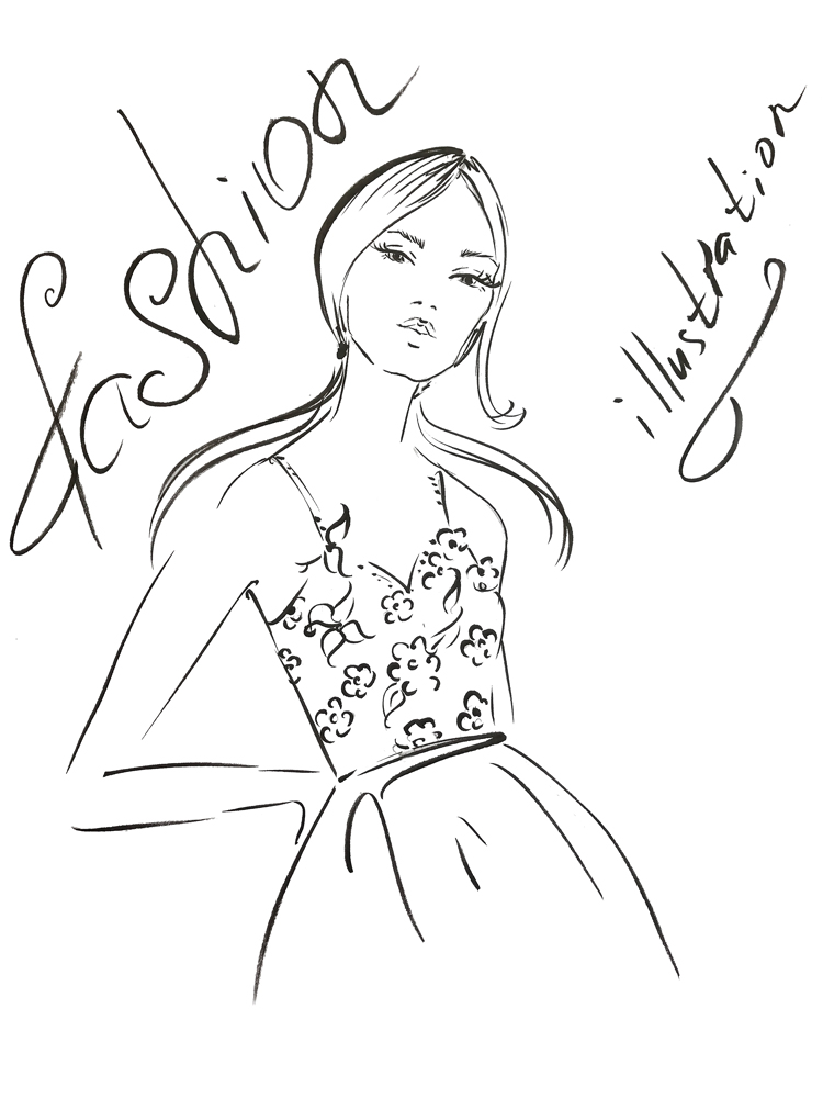 750x1000 How To Draw Fashion Illustration Fashion Figure 101