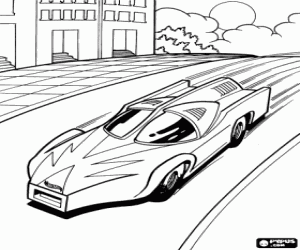 300x250 Hot Wheels Coloring Pages Printable Games