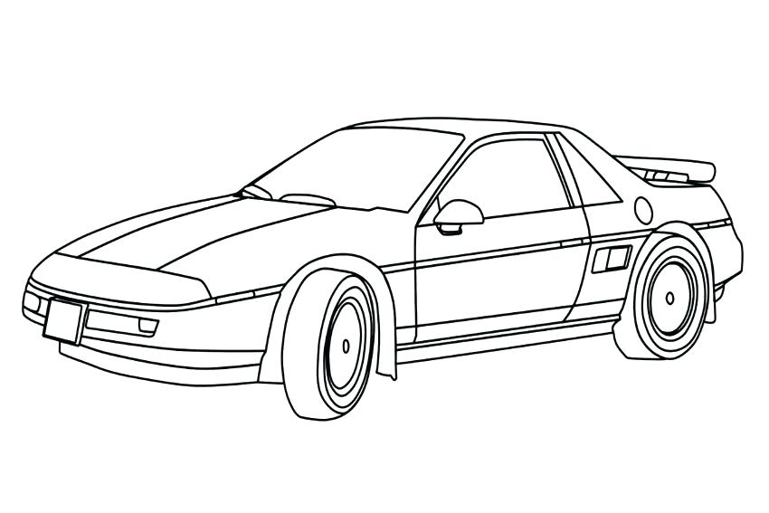 Fast Cars Drawing at GetDrawings | Free download