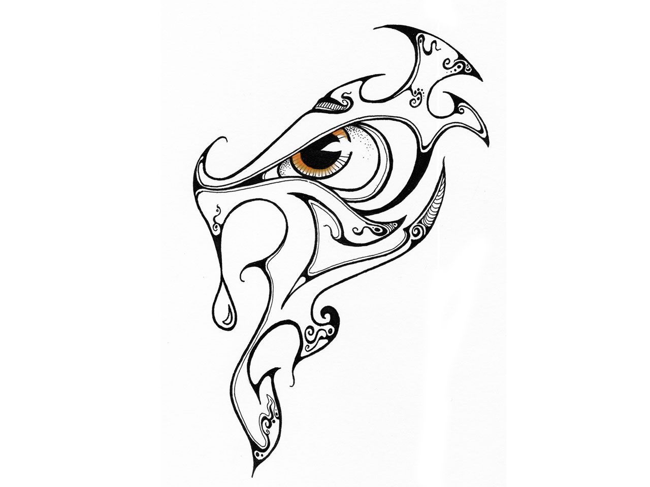 1280x960 Collection Of Tribal Buddha Tattoo Design