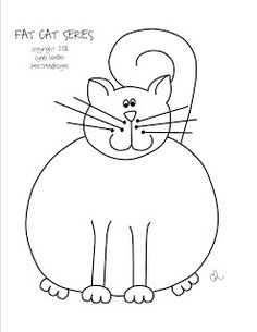 236x305 Fat Cat Clipart Black And White
