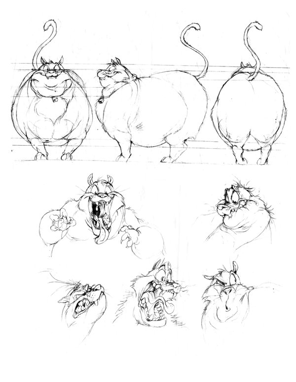 600x776 Fat Cat Turnaround By Chalicothere