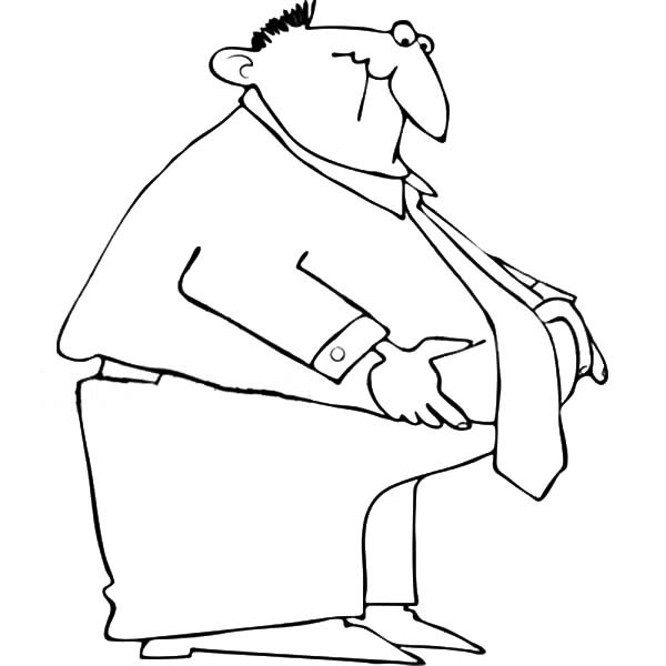 600x600 Fat Man Coloring Pages Stupid Coloring Pages