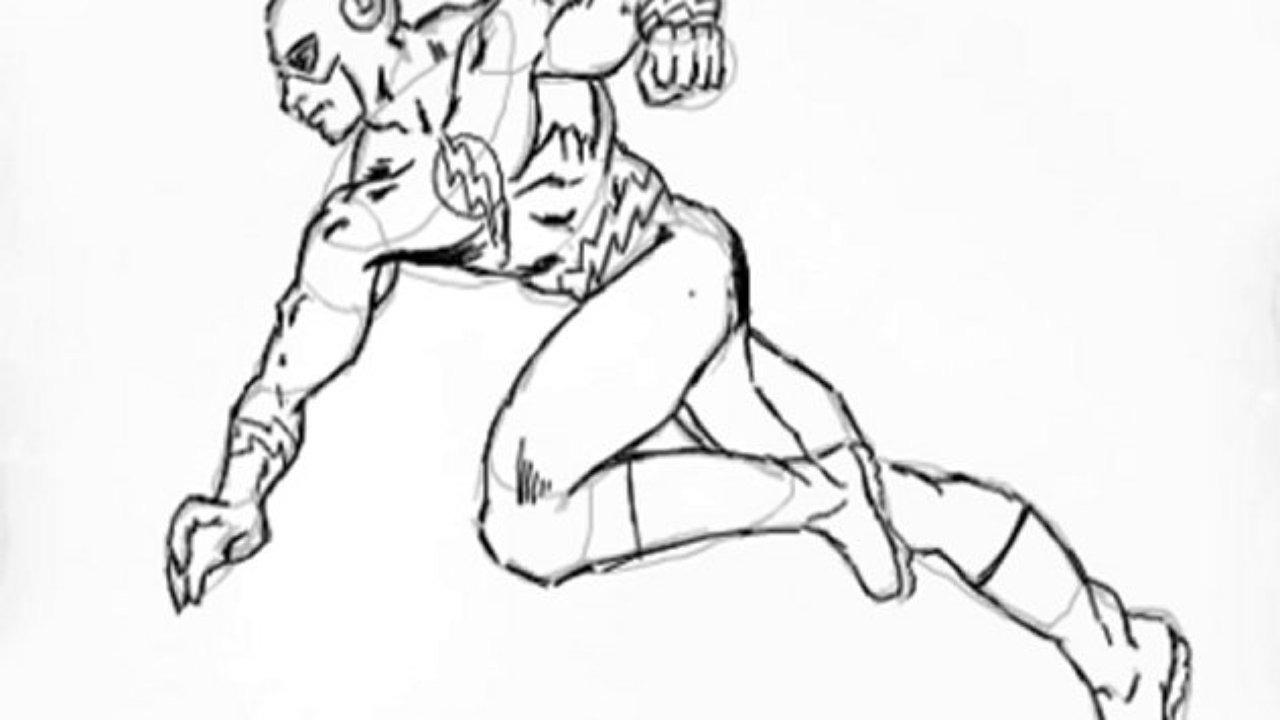 1280x720 How To Draw The Flash
