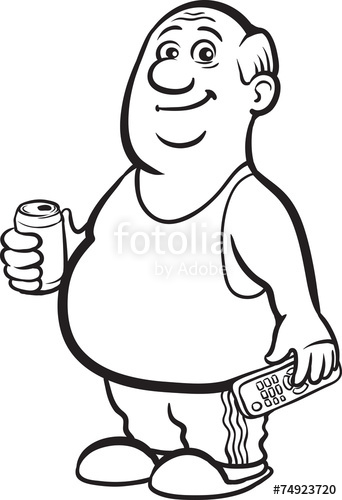 Fat Person Drawing at GetDrawings | Free download