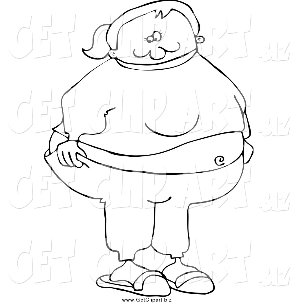 Fat Woman Drawing At Getdrawings Free Download