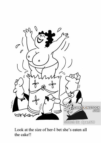 400x564 Jumps Out Of A Cake Cartoons And Comics