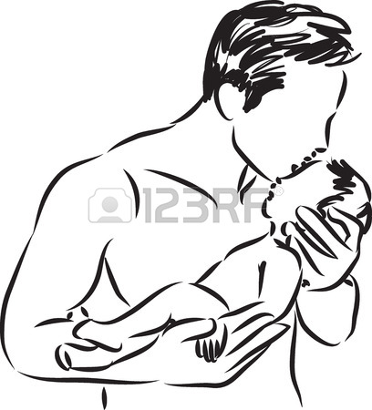 408x450 Father Son Illustration Royalty Free Cliparts, Vectors,