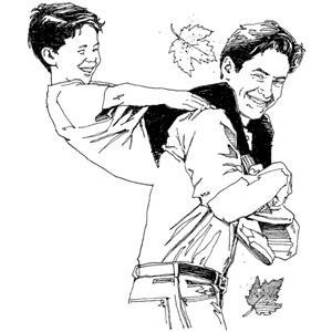 300x300 Free Unique And Printable Father's Day Coloring Pages For Kids