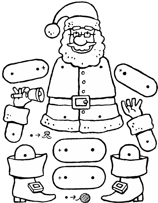 620x800 Christmas Colouring Pages