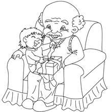 220x220 Christmas Scenes Coloring Pages