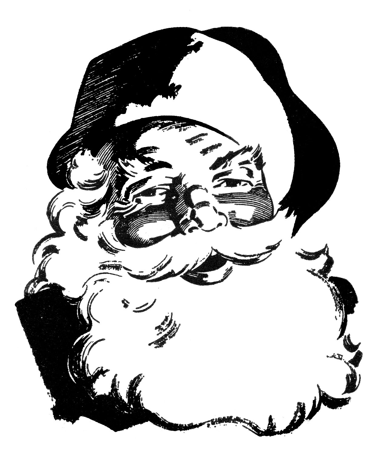 1250x1500 Traditional Clipart Father Christmas